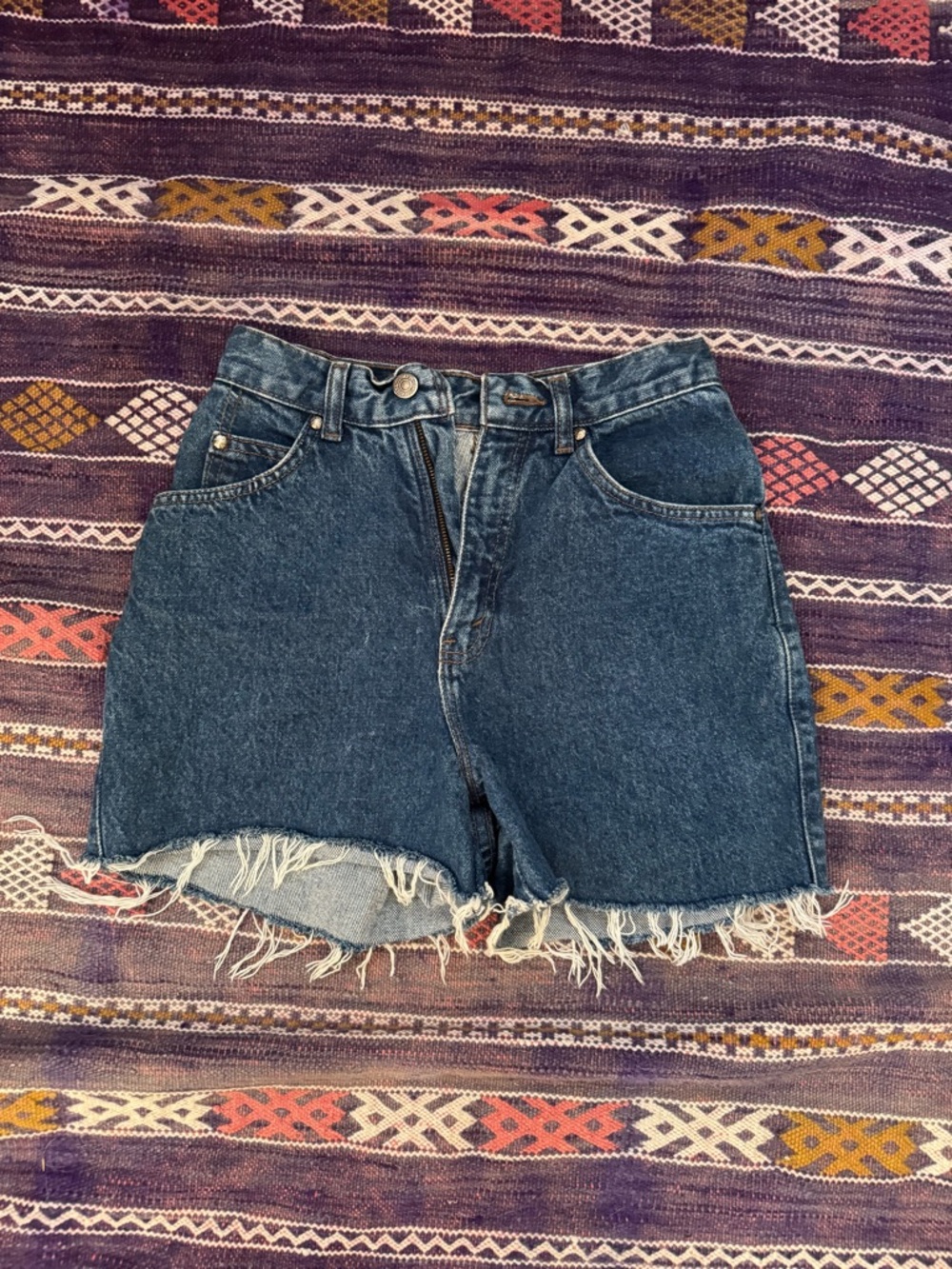 Vintage Levi Classic High-Rise Denim Cutoff Shorts